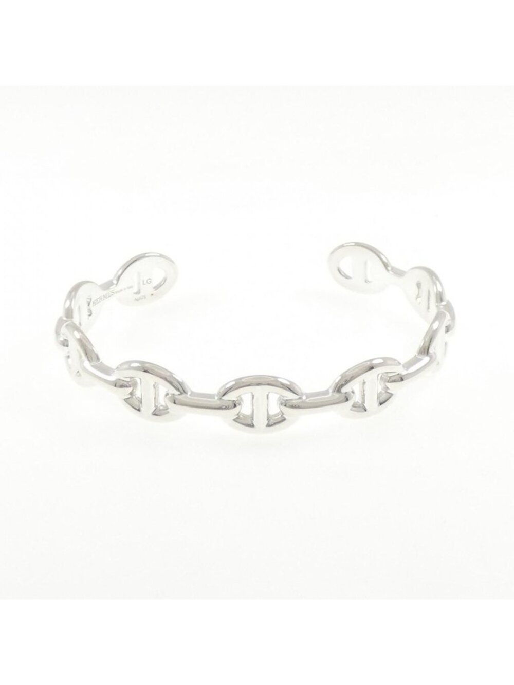 Hermes Chaine D'ancre Enchainee Bangle Bracelet